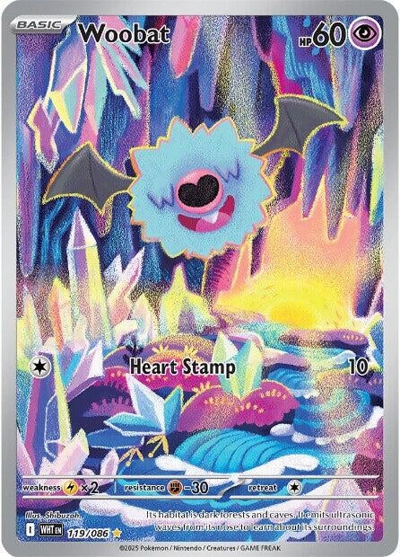 Woobat (119/086) (WHT)