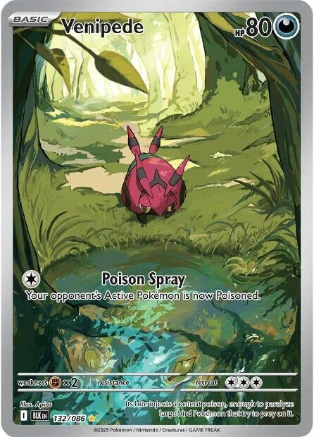 Venipede (132/086) (BLK)