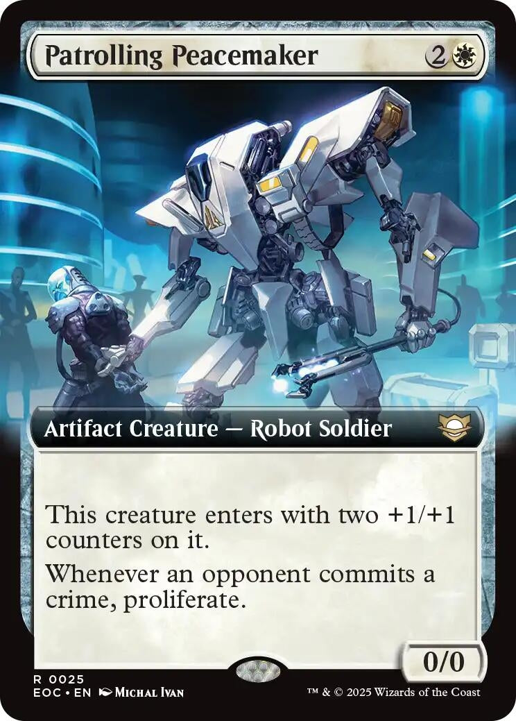 Patrolling Peacemaker (Extended Art) (25) (EOC)