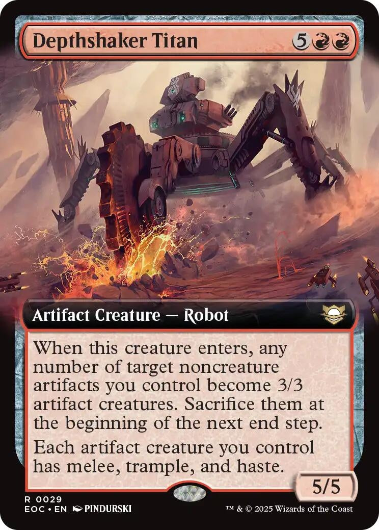 Depthshaker Titan (Extended Art) (29) (EOC)