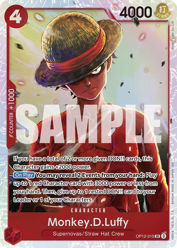 Monkey.D.Luffy (OP12-015) (OP12)