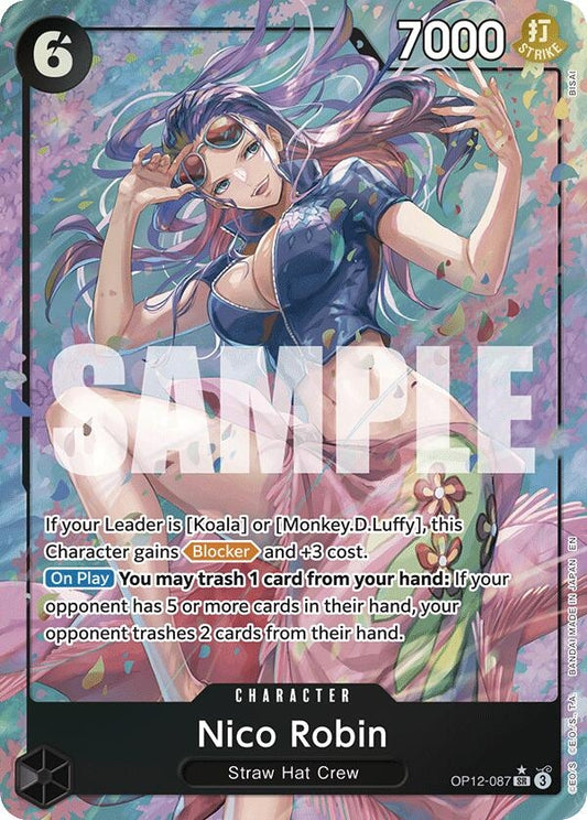 Nico Robin (Alternate Art) (OP12-087) (OP12)