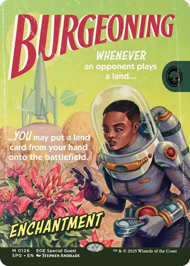 Burgeoning (Showcase) (126) (SPG)