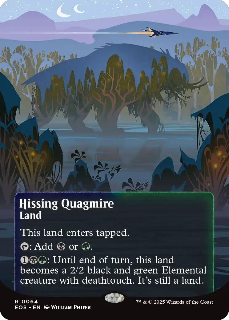 Hissing Quagmire (0064) (Borderless) (64) (EOS)