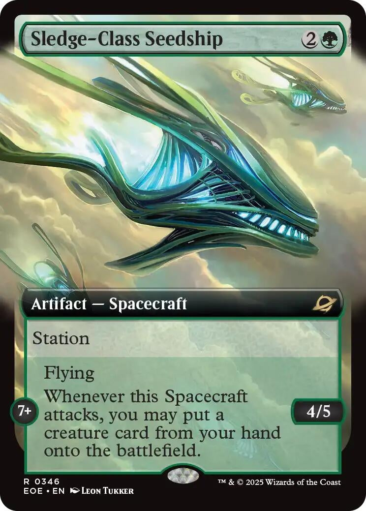 Sledge-Class Seedship (Extended Art) (346) (EOE)