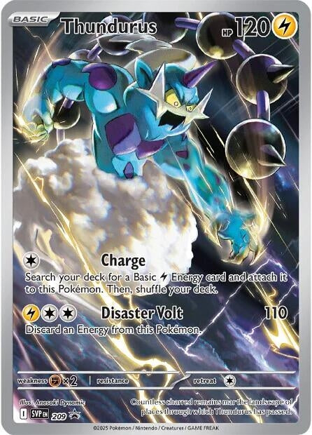 Thundurus - 209 (209) (SVP)