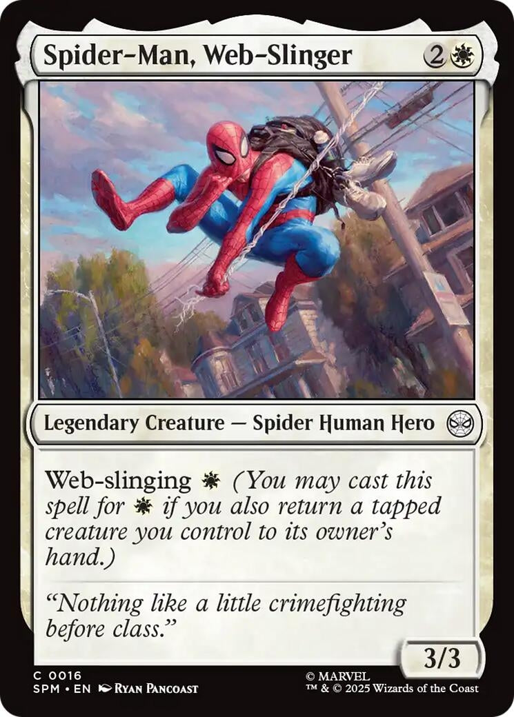 Spider-Man, Web-Slinger (16) (Marvel's Spider-Man) (SPM)
