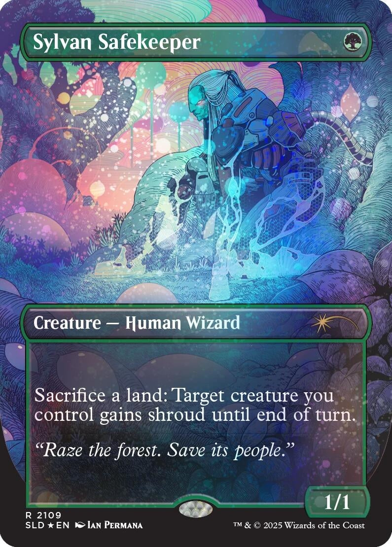 Sylvan Safekeeper (Galaxy Foil) (2109) (SLD)