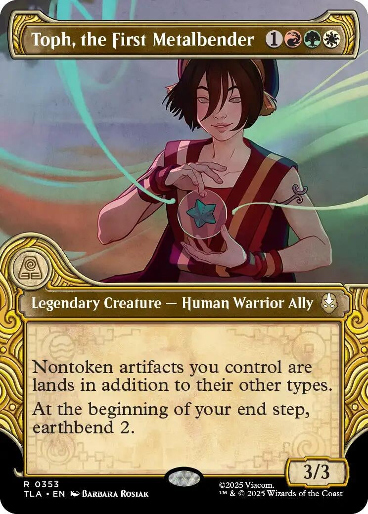 Toph, the First Metalbender (Showcase) (353) (TLA)