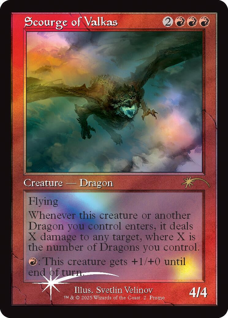 Scourge of Valkas (Retro Frame) (2) (MFP)