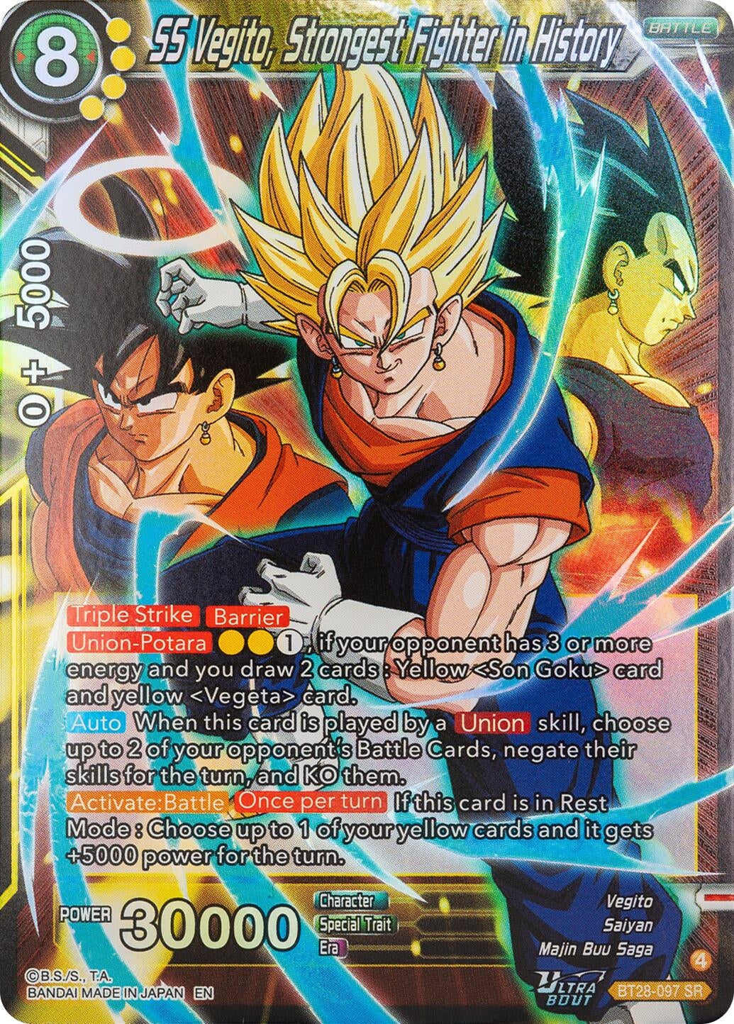 SS Vegito, Strongest Fighter in History (BT28-097) (BT28)