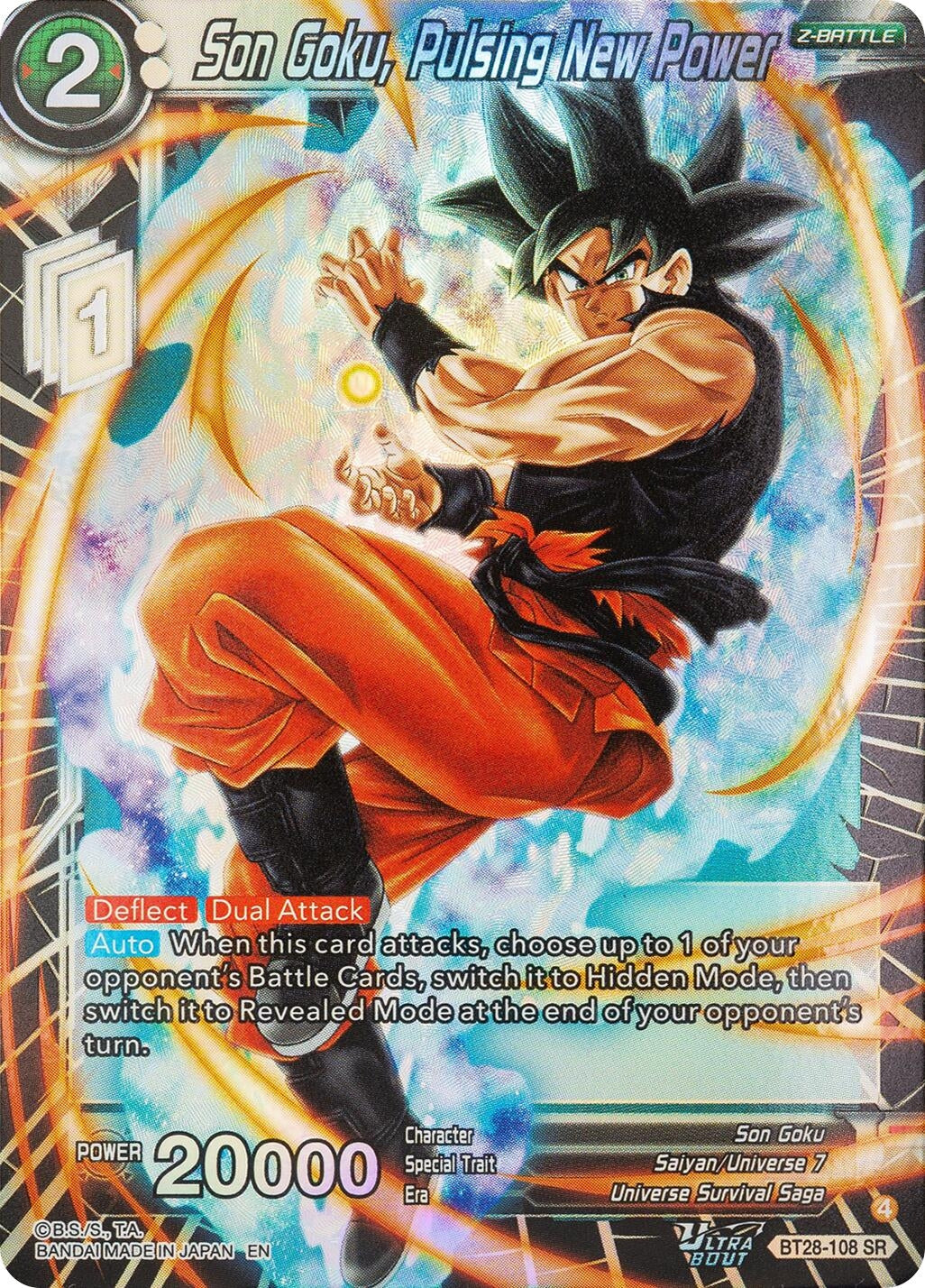 Son Goku, Pulsing New Power (BT28-108) (BT28)