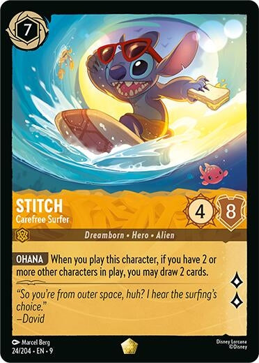 Stitch - Carefree Surfer (24/204) (9)