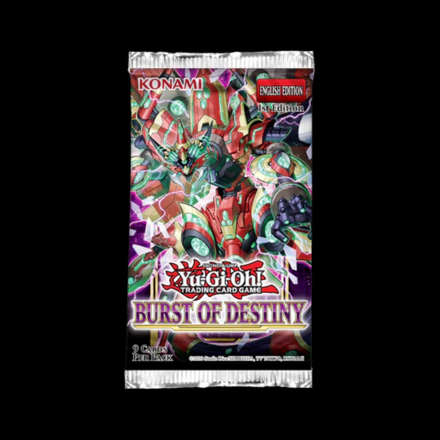 Yu-Gi-Oh! Burst Of Destiny Booster Pack