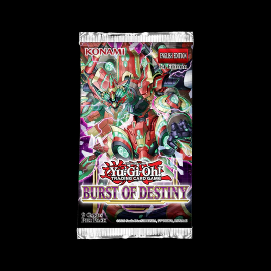 Yu-Gi-Oh! Burst Of Destiny Booster Pack