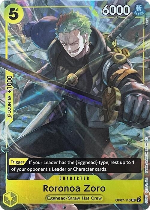 Roronoa Zoro (Illustration Box Vol.3) (OP07-113) (OP-PR)