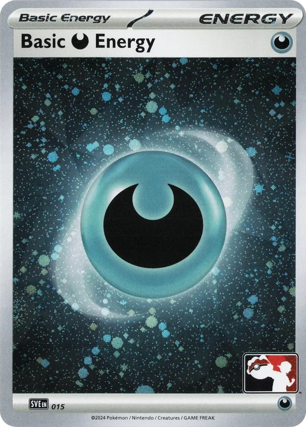 Basic Darkness Energy - 015 (Cosmos Holo) (015) (Prize Pack Series Cards)