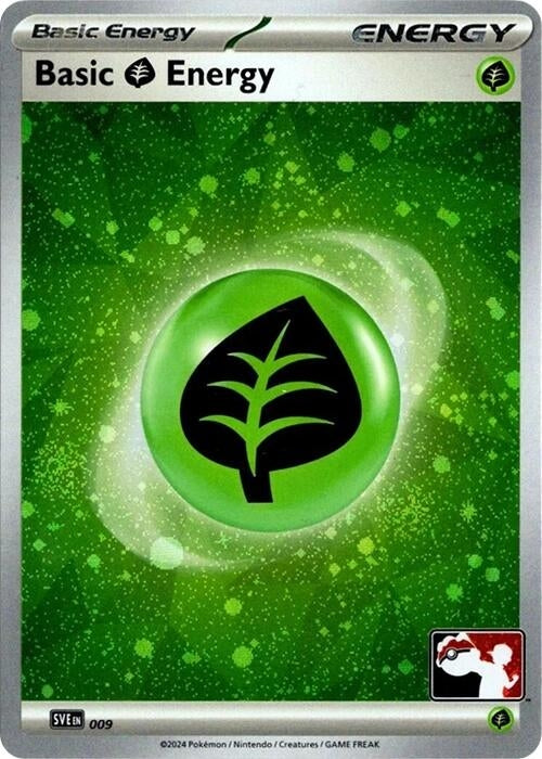 Basic Grass Energy - 009 (Cosmos Holo) (009) (Prize Pack Series Cards)