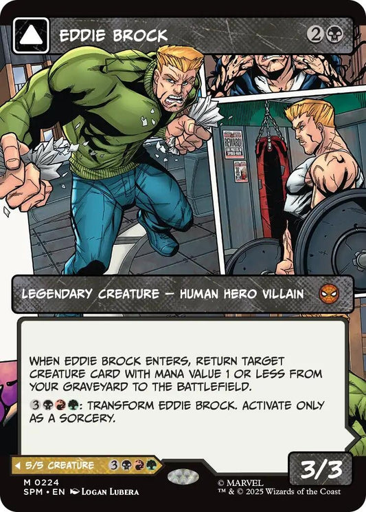Eddie Brock (0224) (Borderless) (224) (SPM)