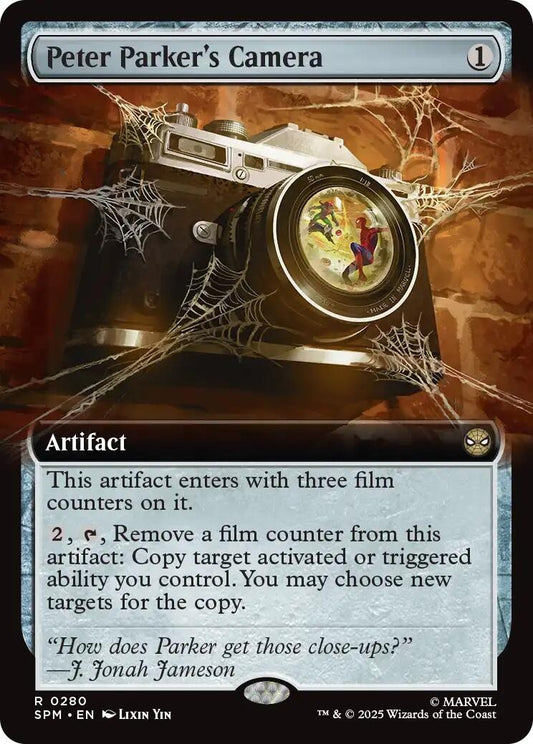 Peter Parker's Camera (Extended Art) (280) (Marvel's Spider-Man) (SPM)