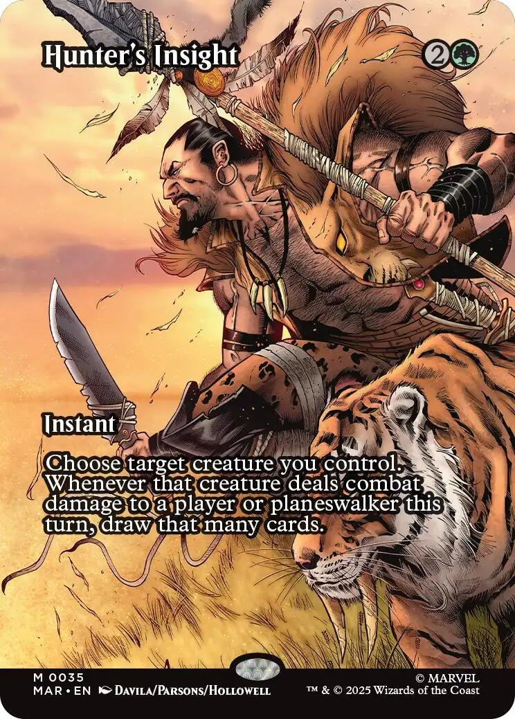 Hunter's Insight (Borderless) (35) (MAR)
