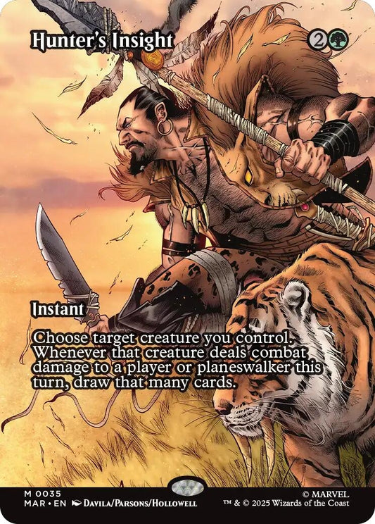 Hunter's Insight (Borderless) (35) (MAR)