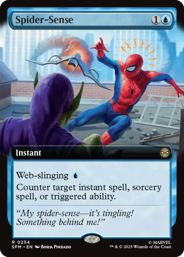 Spider-Sense (Extended Art) (254) (SPM)