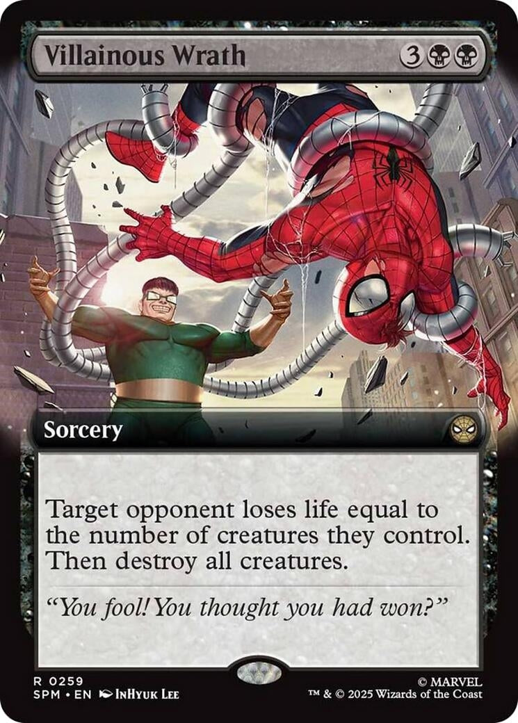 Villainous Wrath (Extended Art) (259) (SPM)