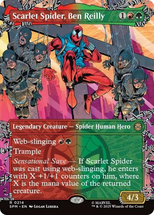 Scarlet Spider, Ben Reilly (Borderless) (214) (Marvel's Spider-Man) (SPM)