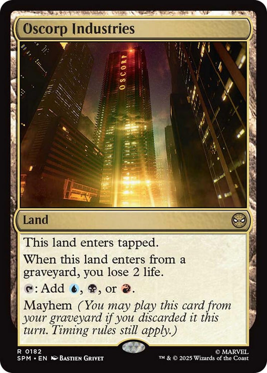 Oscorp Industries (182) (Marvel's Spider-Man) (SPM)