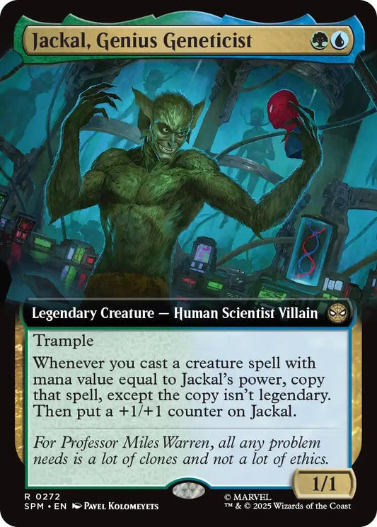 Jackal, Genius Geneticist (Extended Art) (272) (Marvel's Spider-Man) (SPM)