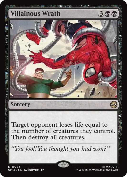 Villainous Wrath (74) (Marvel's Spider-Man) (SPM)