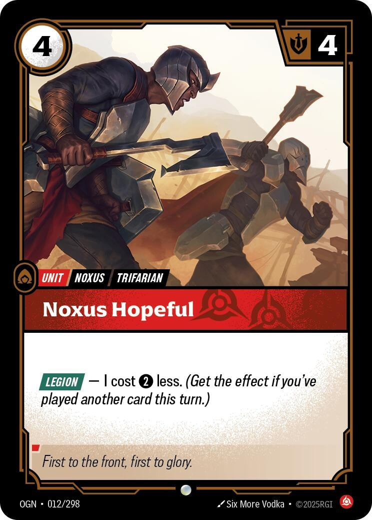 Noxus Hopeful (012/298) (OGN)