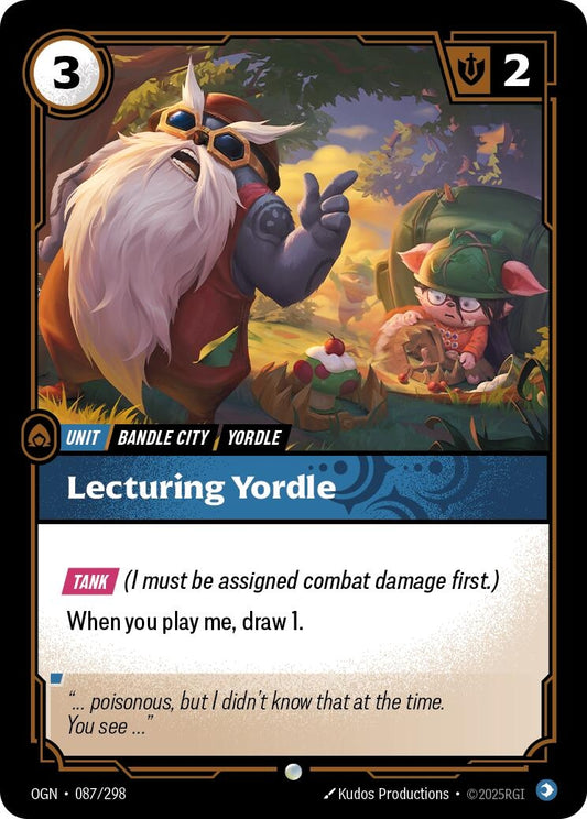 Lecturing Yordle (087/298) (OGN)