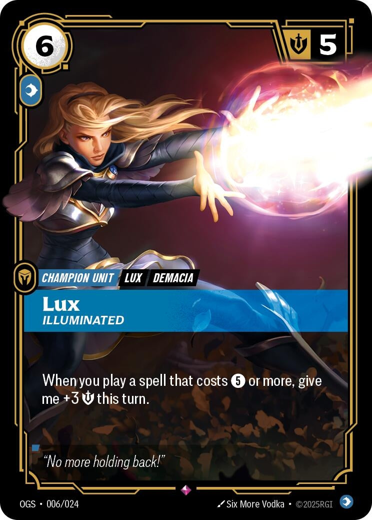 Lux - Illuminated (006/024) (OGS)