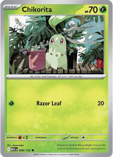 Chikorita (008/132) (MEG)