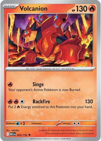 Volcanion (025/132) (MEG)