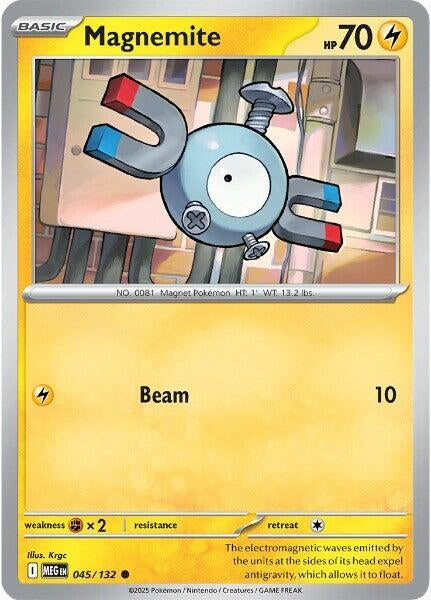Magnemite (045/132) (MEG)