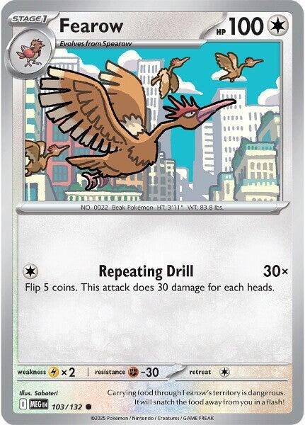 Fearow (103/132) (MEG)
