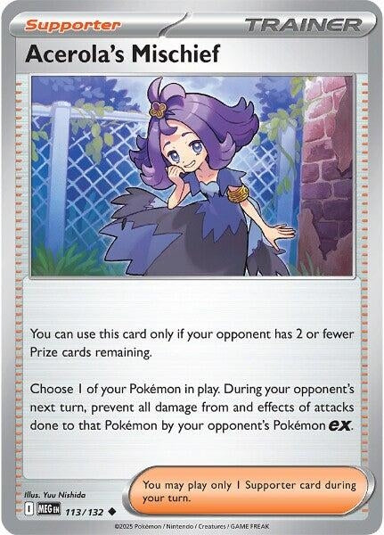Acerola's Mischief (113/132) (ME01: Mega Evolution) (MEG)