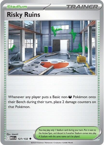 Risky Ruins (127/132) (ME01: Mega Evolution) (MEG)