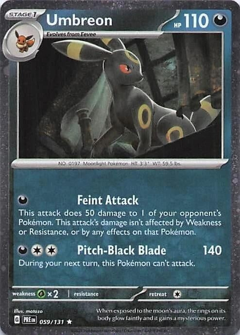 Umbreon - 059 (Cosmos Holo) (059/131) (MCAP)