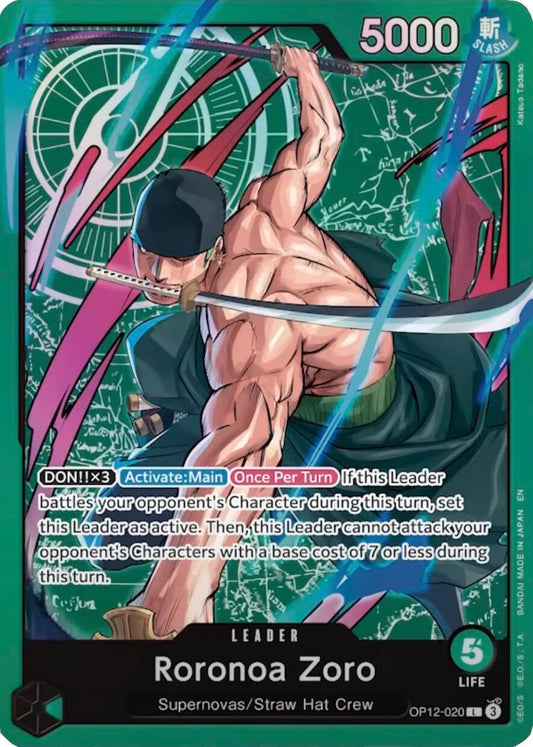 Roronoa Zoro - OP12-020 (Zoro Deck) (OP12-020) (LT-01)