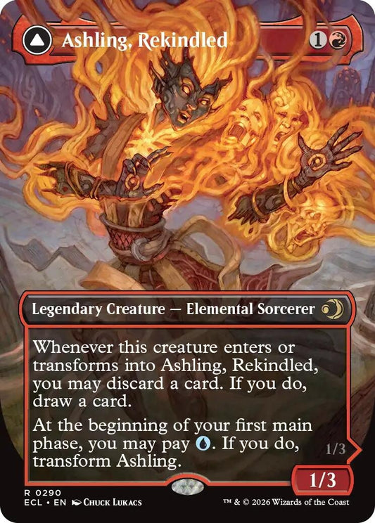 Ashling, Rekindled (Borderless) (290) (ECL)