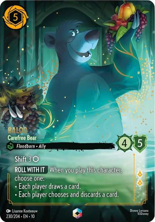 Baloo - Carefree Bear (Enchanted) (230/204) (10)