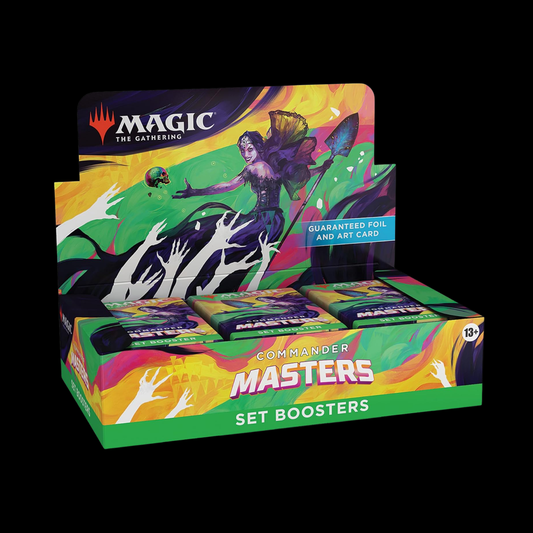 MTG Magic The Gathering Commander Masters Set Booster Box