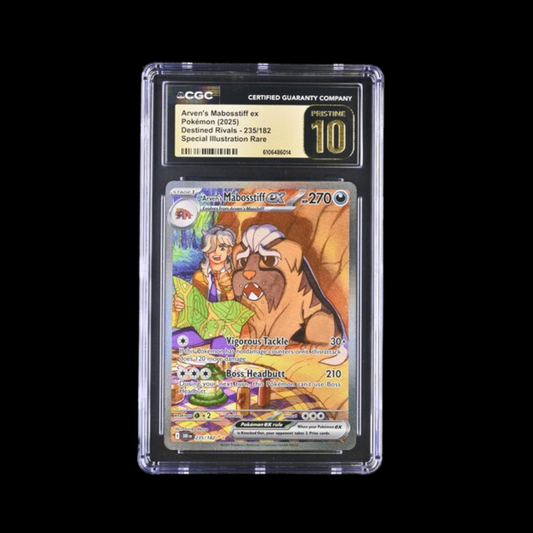 Pokemon Slab Arven’s Mabosstiff 235 CGC Pristine 10 2025
