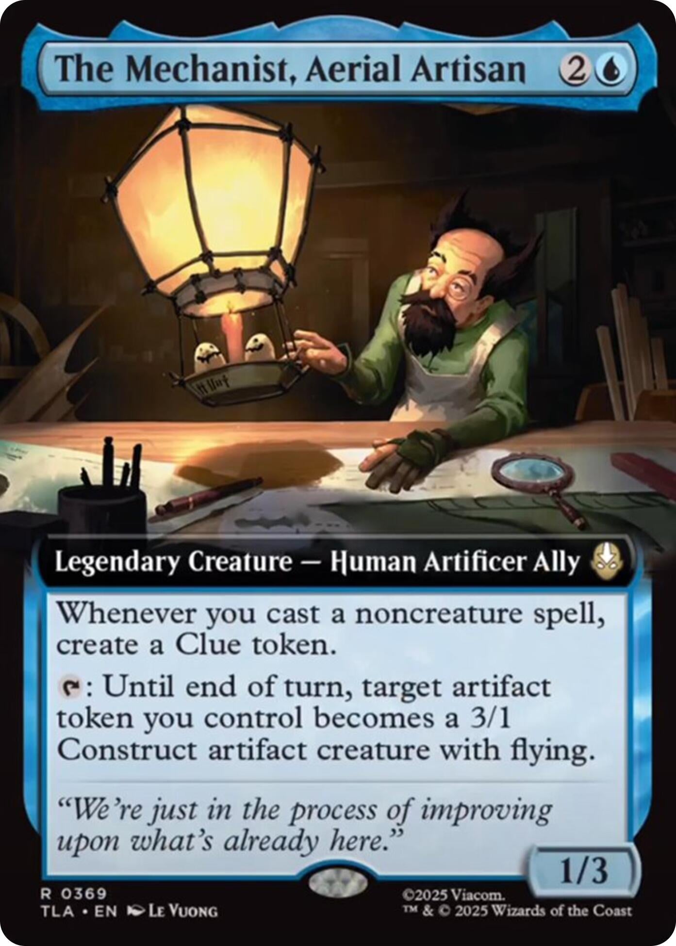 The Mechanist, Aerial Artisan (Extended Art) (369) (TLA)