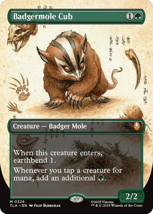 Badgermole Cub (Borderless) (326) (TLA)