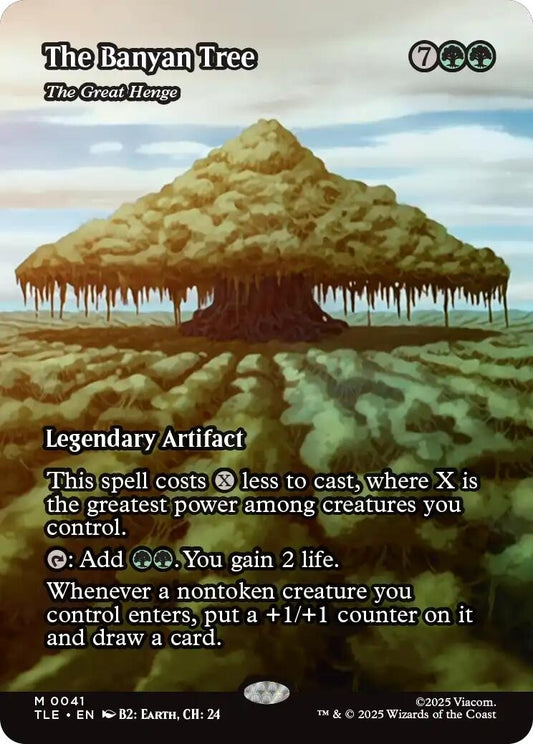 The Banyan Tree - The Great Henge Foil (Borderless) (41) (TLE)